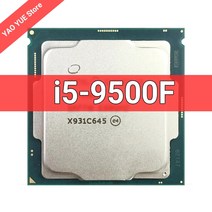중고 i59500F i5 9500F 3.0GHz 6 코어 6 스레드 CPU 프로세서 9M 65W LGA 1151