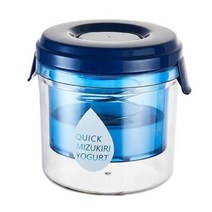 그릭요거트 기계 요플레 요거트 메이커 제조기 그리스 요구르트 필터 재사용 가능한 우유 빠른 상자 치즈 수분 주방 가제트 도구 용품, Blue