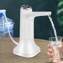 생수정수기 미니냉온정수기 생수통 냉온수 휴대용 정수기 Xiaomi-물 디스펜서 USB 워터 펌프 19 병 미니, 01 white
