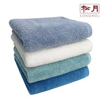 송월타올 항균 99% 호텔수건 유니크 170G 30수 5장, 화이트