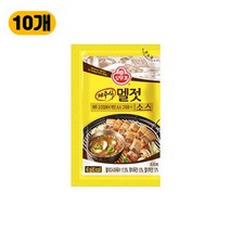간편한 요리 황금레시피 제주식 멜젓소스 40g 오뚜기, 10개