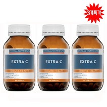 호주 유명 에티컬 뉴트리언츠 고품질 비타민C 영양제 60정 Ethical Nutrients Extra C Tablets 60 Tablets, 3병가격
