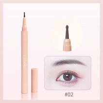 애교살 아이라이너멋지게 한컬러 아이라이너, 1개, 02