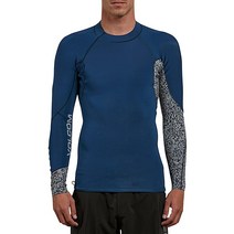 Volcom 남성용 네오 레보 잠수복 재킷 딥 블루 X-Small