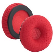 Poyatu-패브릭 이어 패드 Koss Porta Pro PP 용 교체 쿠션 커버 KSC35 KSC75 KSC55 Sporta SP 업그레이드, [05] Red 1 Pair