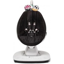 4moms Mama Roo 멀티 모션 아기 스윙 5가지 고유 모션으로 블루투스 활성화 블랙, Baby Swing