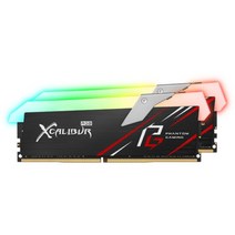 팀그룹 T Force DDR4 PC4-28800 CL18 XCALIBUR PG RGB 8GB 램 데스크탑용 2p