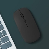 버티컬 마우스 블루투스 무선 유선 손목 보호 인체 공학 guugei 음소거 노트북 pc, 블랙 블루투스 마우스, 협력사