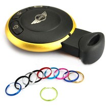 미니쿠퍼 메탈키링 키홀더 MINI 스마트키 컬러몰딩 2세대 R56 R60, 02. 블루