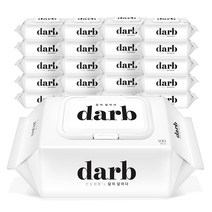 답이답이다 다용도 물티슈 캡형 랜덤 발송, 100매입, 20개