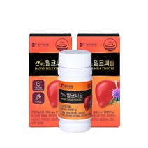 [한미양행 공식처]한미양행 간에는 밀크씨슬 간장약 실리마린 간영양제 900mg3개월분, 90정, 81g, 2개
