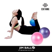 ICON 미니짐볼 요가 필라테스 짐볼, 블루