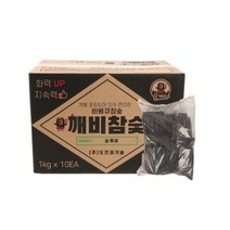 숯깨비 바베큐 깨비참숯, 10개, 1kg