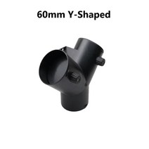 히터 덕트 흡입 자동차 디젤 히터 60/75/90MM 파이프 덕트 Y/T 자형 티 텔레스코픽 호스 베바스토 따뜻한, 08 60Y Shaped, 08 60Y Shaped