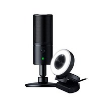 Razer 세이렌 X USB 스트리밍 마이크 Kiyo 웹캠 세트, Webcam + Seiren X Microphone