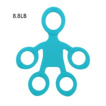 피트니스 용품 손운동 기구 손가락 그립 확장기 훈련 체육관 기타 시뮬레이터 트레이너 피아노 그리퍼, 09 하늘색