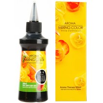 PL 아로마 믹싱칼라200ml 파마전용 중성칼라 헤어코팅, 블랙(새치커버), 1개
