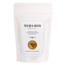 청년농원 저온가공 작두콩수세미차 삼각티백, 1g, 100개