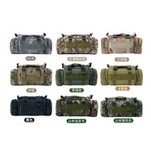 백패킹장비 캠핑의자 텐트경량팩 듀랄루민팩 경량팩 텐트 야외 군사 전술 배낭 허리 팩 가방 캠핑 하이킹 파우치 3P 가슴, [01] green