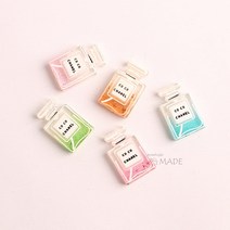 프로사부작 향수병 데코파츠 석고방향제재료 화분꾸미기 휴대폰 헤어핀 만들기소품 장식파츠 미니어처 테라리움, 그린향수병