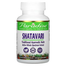 파라다이스허브 샤타바리 Shatavari 60캡슐 샤타바리 뿌리