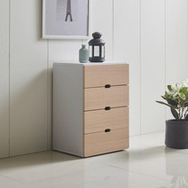 공부방 컴퓨터방 데스크옆 심플 서랍장 화장대방 안방, 아카시아