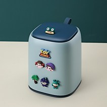 귀여운 패션 미니 심플 휴지통 가정 사무실 쓰레기통, D타입