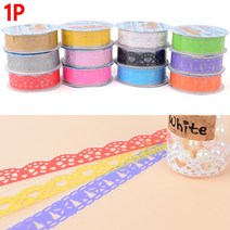 골든트리 칼라 PVC 레이스 마스킹 테이프 칼라테이프 라인테이프 커버링테이프, 검정색 x 1M