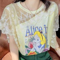 달콤한 빈 프릴 블라우스 2023 여름 캐주얼 풀오버 비대칭