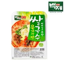[백제] 백제쌀국수 육개장맛 92g 어머님의 손맛, 20개