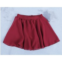 발레스커트 성인발레복 레오타드 요가복커버업성인 시폰 발레 댄스 투투 스커트 여자 체조 랩 훈련 юки, 07 XD-W-red
