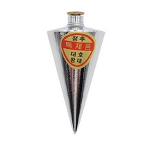 신형 정추 크롬도금 수직추 수평추 사게부리 추 620g 왕대, 1개