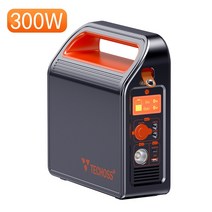 테코스 실외 전원 220V 휴대용 300W 고출력 자율주행 투어 에너지 축전지 90000mAh 대용량 배터리 캠핑장 충전 보물 생방송 축전 백업 모바일 전원, 휴대용 300W 실외 전원 공급 장치
