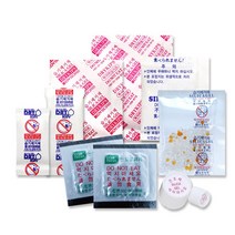 식품용 실리카겔 제습제 / 산소흡수제 신선도유지제 모음, OPP비닐 5g 100개