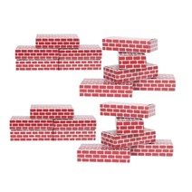 집짓기놀이 종이블럭 아기 벽돌장난감 40p 3세블럭 말랑블럭 애기블럭 벽돌쌓기 쌓기 블록