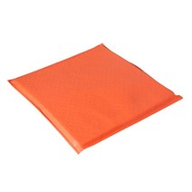 퀄팅레자방석 오렌지 50x50cm업소 학교 사무실 교회 학생 영업용
