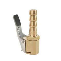 자동차 타이어노즐 구찌 차량 공기압노즐 에어척 노즐클립 커넥터 집게 클램프 황동 어댑터 팽창기 공기 주입 6mm