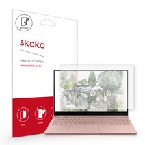 스코코 갤럭시북 플렉스2 15인치 NT950QDA 도화지 종이질감 액정보호필름, 단품