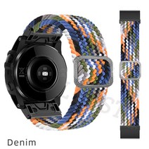 Garmin Fenix 5 5X Plus 6X 프로 3 HR 사파이어 7 7X Epix Loop 나일론 Smart워치 손목 밴드 팔찌 용 22mm, 16 16_11 26mm Descent Mk1 MK2