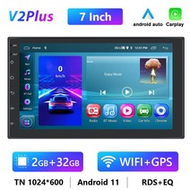 안드로이드올인원 매립형네비 닛산 도요타 기아 범용 7인치 9인치 10인치, 해외, 7인치 2 32G Carplay