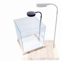 매직아쿠아 YS 올디아망 20 하이큐브 원목 수조 받침대 세트