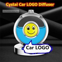 차량용 공기청정기 자동차 Cystal자동차 로고 디퓨저DIY 차량 공기 청정기대시 보드 Cystal 아로마벤츠 아우디 등 자동차 향수 248bEA2a5, for chevy logo