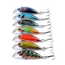 웃기는 낚시꾼 싱킹 미노우 4.1cm 하드베이트 배스민물낚시, Color-7