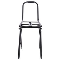 툴레자전거캐리어 자동차자전거거치대자전거 프론트 랙 캐리어 패니어 가방 수하물 선반 MTB 로드 바, 01 Dark Khaki