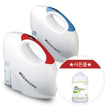 무선 플루건 실내 공간 소독기+에코하이진 4L, 블루