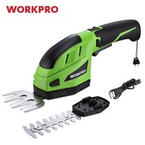 미니예초기 전동예초기 전정기 잔디깍기 소형 잡초제거 벌초 workpro 3.6v 2 in 1 휴대용 헤지 트리머 전기 트리머 헤지 가위 커터 충전식 제초기, 3.6v 트리머형 c