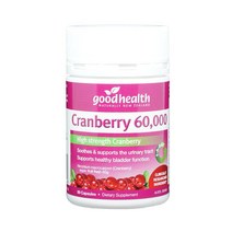 뉴질랜드 직구 Good Health 크랜베리 60000 50cap 1PACK, 수량