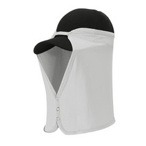 2개구성 위즈맥스 쿨링플러스 썬가드 자외선차단 썬캡 모자 햇빛가리개 UV400 냉감소재, 라이트그레이 2개구성
