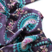 패브릭샵 대폭 스웨이드 플레임 바이올렛