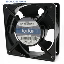 1X 신제품 KAKU KA 1238HA2 12038 120*120*38MM 220-240V 0.13/0.11A 2 핀 알루미늄 프레임 서버 냉각 팬, 한개옵션0